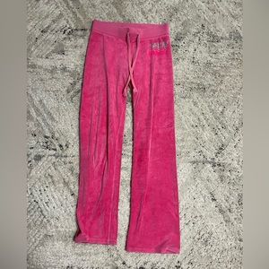Pink Valor Flare Pants by Juicy Couture